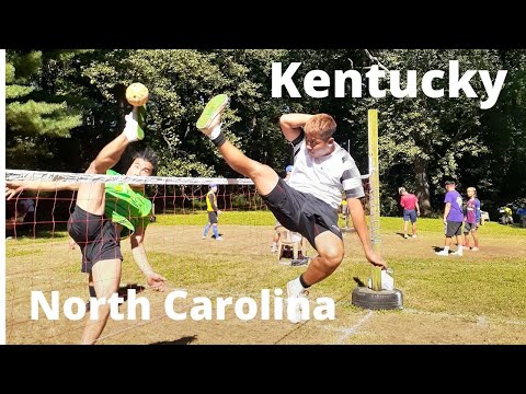 Sepak Takraw USA: Kentucky vs  North Carolina