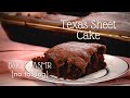 ASMR Baking: Texas Sheet Cake (no talking, with baking sounds, crinkles, mixing batter)