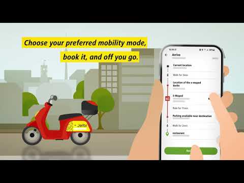 Jelbi - Public transport, taxis, and sharing in just one app.