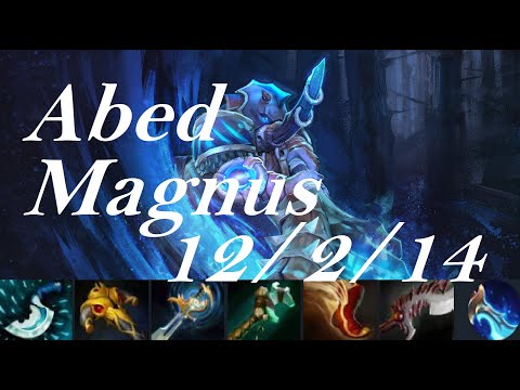 Abed Magnus vs Ember Spirit, Faceless Void - easy- dota2