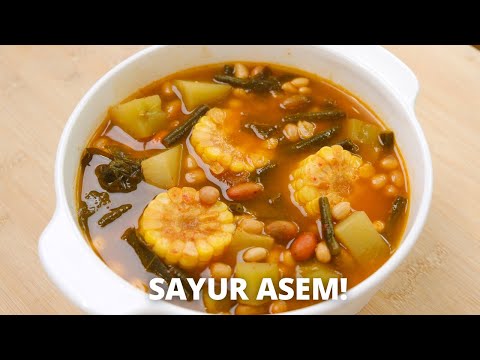 Authentic Indonesian Sayur Asem