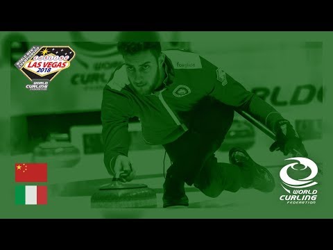 China v Italy - Round-robin - 361º World Men's Curling Championship 2018