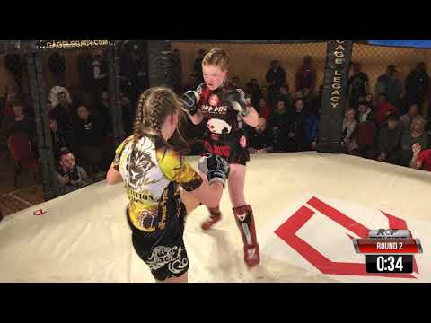 Free Fight - Lea Brady Fitzpatrick Vs Coaimhe McHugh - Cage Legacy Kickboxing 5
