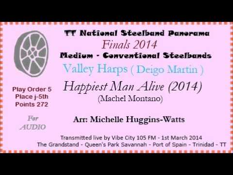 TT Panorama 2014 - Medium Finals. Valley Harps (DM) - Happiest Man Alive (Arr M Huggins-Watts)