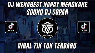 Download lagu DJ WENABEST NAPAY SOUND DJ SOPAN VIRAL TIK TOK TERBARU 2022 mp3