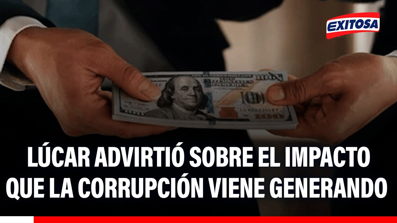 🔴🔵 Nicolás Lúcar advirtió sobre el impacto que la corrupción viene generando en la sociedad peruana