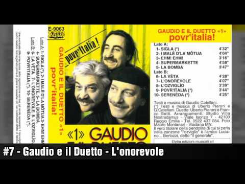 Gaudio e il Duetto - L'onorevole