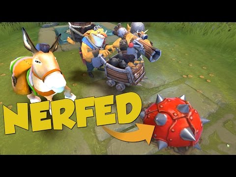 TECHIES NERFED? - DotA 2 Funny Moments