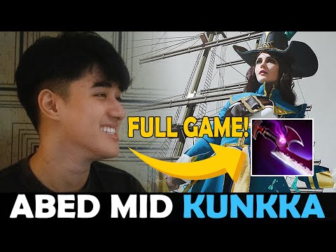 ABED MID KUNKKA VS GORGC - FULLGAME! | DOTA 2 Gameplay