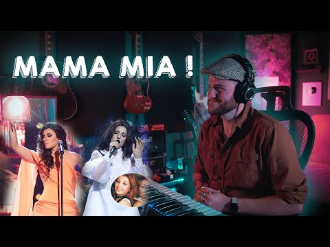 AMERICANO REACCIONA A Blas Cantó imita a Diana Navarro - Tu cara me suena Y EXTRA !!