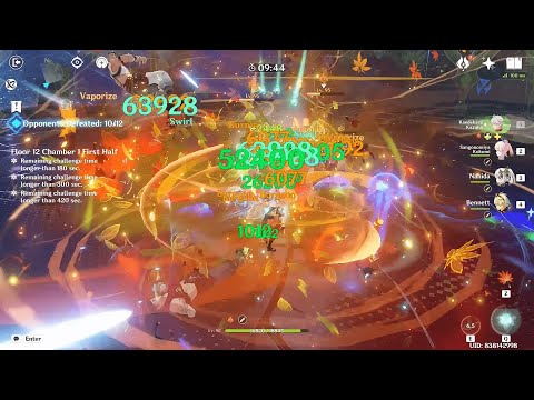 Abyss 3.1 Floor 12 Top | C6 Nahida Burgeon Showcase