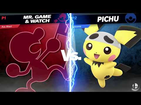 WU32 - LR4 - Apollo (Mr. Game & Watch) vs Slime (Pichu)