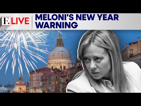 Italy Steps Into 2026 With Caution as Meloni Warns of Tougher Year Ahead | Firstpost Live