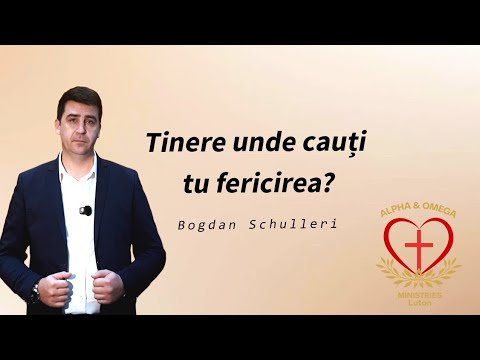 Bogdan Schulleri - "Tinere unde cauți tu fericirea? 
