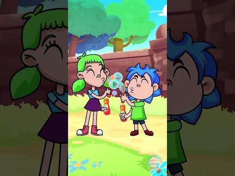 Boo Keeps Running Out of Everything! 😲💙 Lily Shares with Him #kids #cartoons