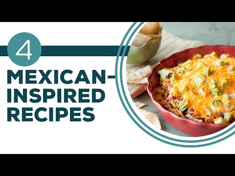 Full Episode Fridays: Fantastic Fiesta - 4 Mexican-Inspired Recipes | Taco Dip With Ground Beef