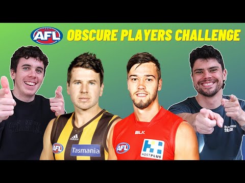 OBSCURE AFL PLAYERS CHALLENGE