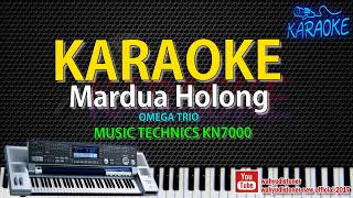 Download lagu KARAOKE Mardua Holong [ Omega Trio ] Technics KN7000 HD Quality Lagu Batak Video Lirik No Vocal 2018 mp3