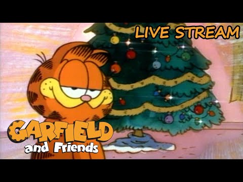 🔴 LIVE | Garfield & Friends 🐱Halloween, Thanksgiving and Christmas Specials! ❄️