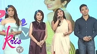 Jamie, Erik, Klarisse, Vina sing &#39;Jubilee Song&#39; on Kris TV