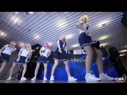 170720 아모르Amor 교복 ver  강남역허브플라자 뉴타TV chulwoo wide 직캠Fancam SHAKE IT Dance Cover