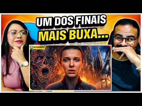 REACT EI NERD | O PÉSSIMO FINAL DE STRANGER THINGS