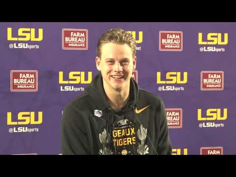 Video: "We're Not Overlooking This Team," Joe Burrow On LSU's Matchup Against Auburn