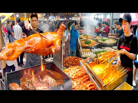 MALAYSIA STREET FOOD HEAVEN! 20 MOST FAVOURITE MALAYSIAN FOOD IN KUALA LUMPUR BUKIT BINTANG MARKET