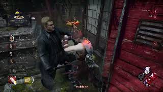 【デッドバイデイライト(dbd)】今回のキラーは「ウェスカー」チェイス(1分以上)　008