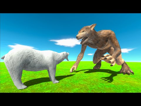 GIANT WEREWOLF VS ANIMALS - Animal Revolt Battle Simulator