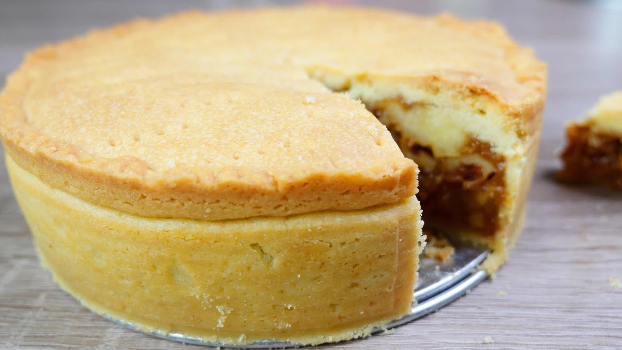 Graubünden nut pastry (Engadiner Nusstorte) German recipe #32 ē士åęčē³