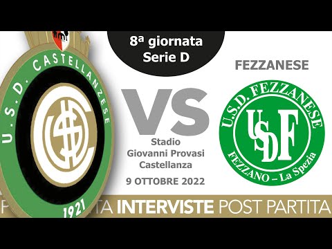 Castellanzese 0-2 Fezzanese 🎙  Mister Achille Mazzoleni