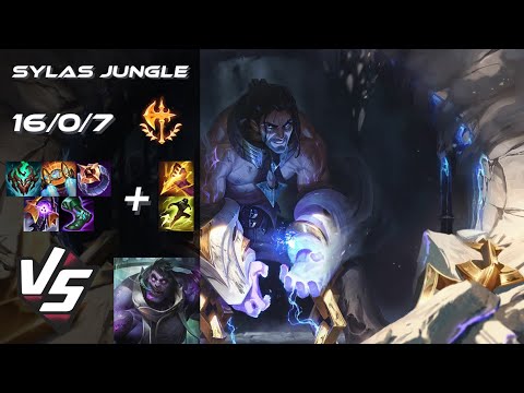 JUNGLE Sylas vs Dr. Mundo - EU Challenger Patch 25.22