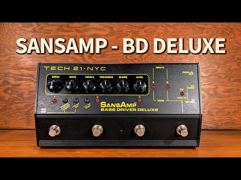 SansAmp Bass Driver Deluxe DI by Tech 21 | RockBoard