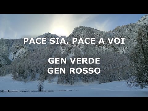 Pace sia, Pace a voi - Gen Rosso & Gen Verde | Nuova Cantoria Unita