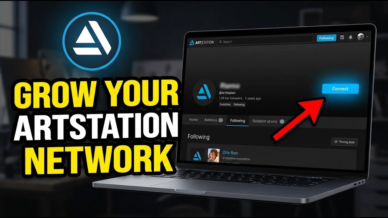 How to Build a Creative Network with ArtStation - Quick Tutorial