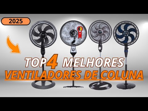 [2025] Qual o Melhor Ventilador de Coluna? Britânia, Wap, Mondial e Arno - Comparativo Completo!