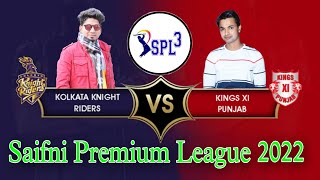 Saifni Premier League Kolkata Knight Riders Vs Punjab Kings Live Match