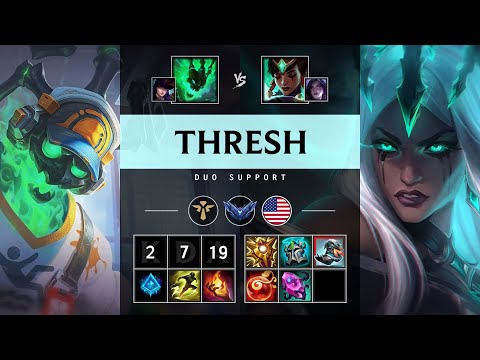 Thresh Support vs Karma - NA Diamond Patch 25.21