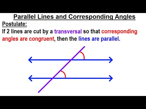 Geometry Ch 4 Lines and Angles 1 of 54 Parallel Lines and Planes