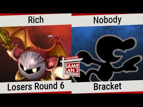 SameLAN 2: SotFB - Rich (Meta Knight) vs Nobody (GnW) - LR6 - Project+