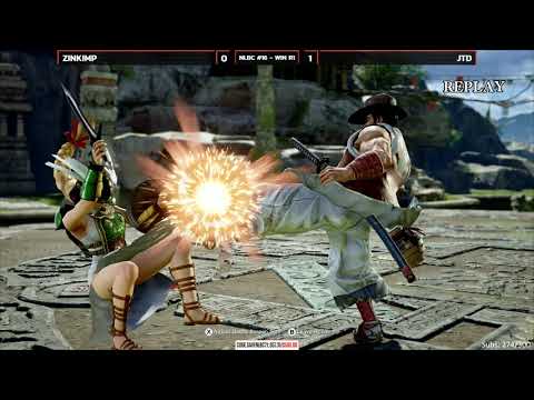 Soulcalibur VI @ NLBC Online #16 - Zinkimp vs Jimbonator [4K/60fps]