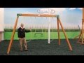 Classic Cedar A-Frame Swing Set