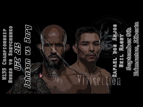 The MMA Vivisection - UFC 215: Johnson vs. Borg picks, odds, & analysis