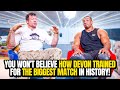 CAN YOU BELIEVE HOW DEVON TRAINED FOR THE BIGGEST MATCH IN ARM WRESTLING HISTORY?