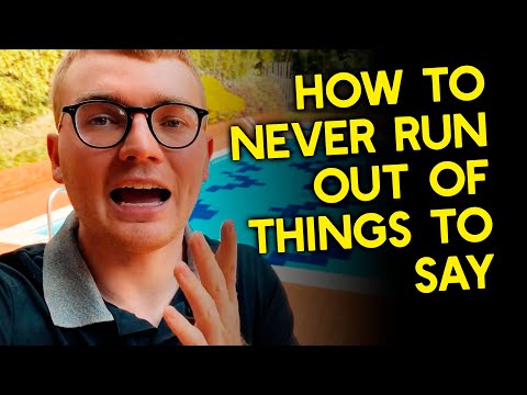 How To NEVER Run Out Of Things To Say (Networking For Introverts)
