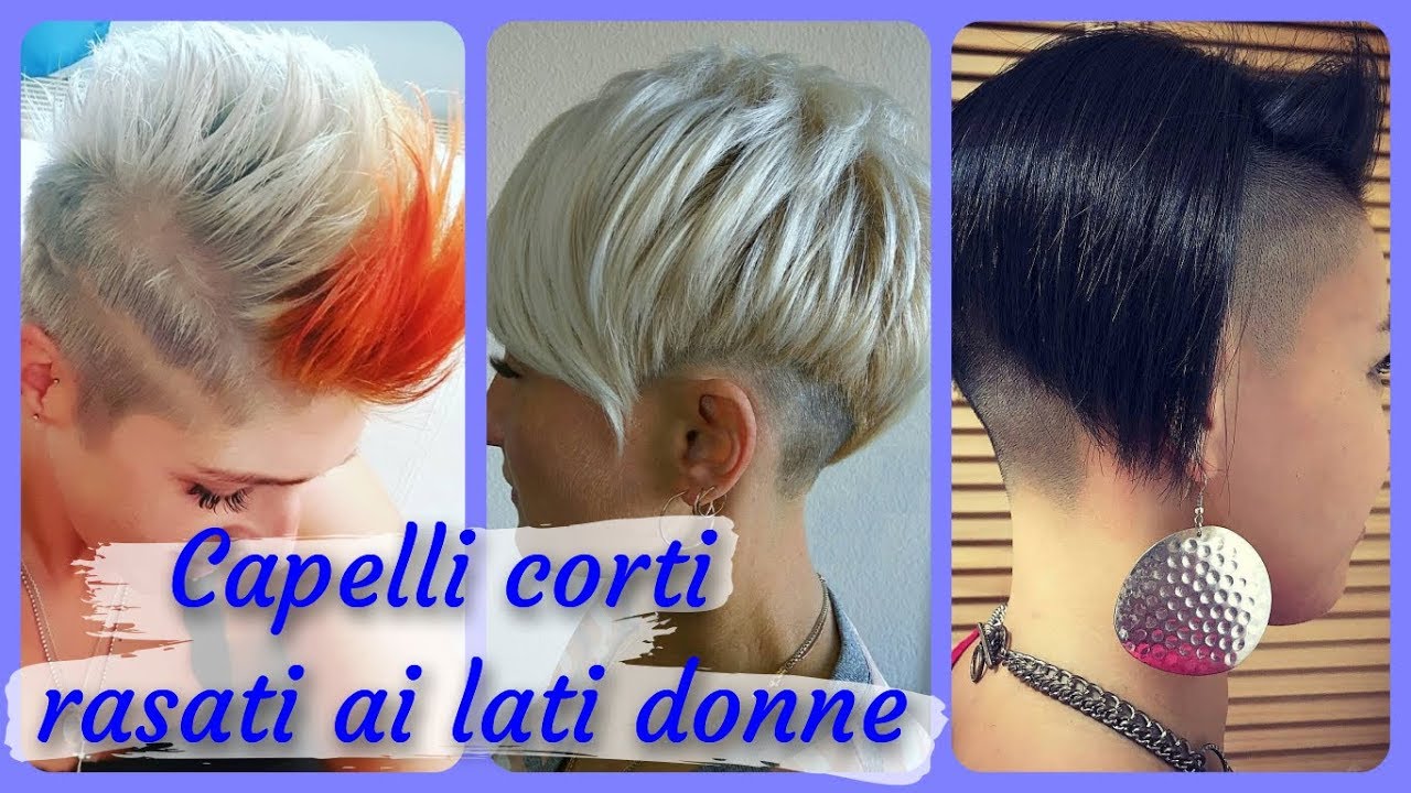 Top 20 modelli 💖 di capelli corti rasati ai lati donne 2019