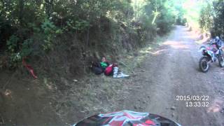 preview picture of video 'Ruta Enduro Vilcun Colonia Penal 22.03.15 19'