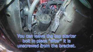 VW A3: 2.0L ABA Crankshaft position sensor removal