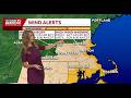 Video: Heavy rain and wind this weekend, brighter midweek